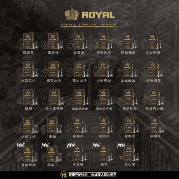 ROYAL皇冠煙彈通用relx一代/ILIA/sp2s：圖片 2
